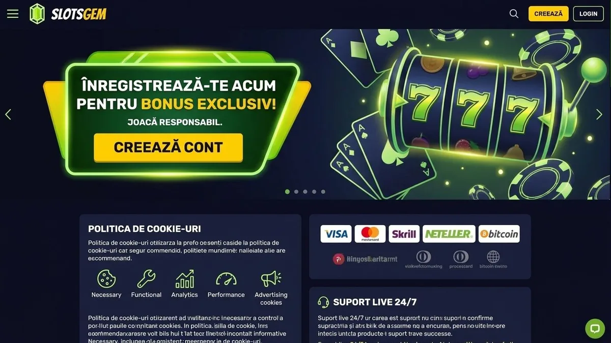 Înregistrare cu bonus